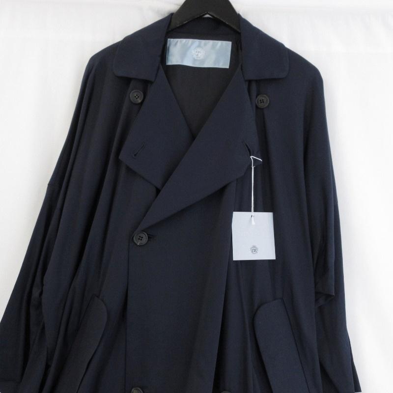 未使用 Dulcamara ドゥルカマラ サテン ダブル ロングコート 19SS D119 
