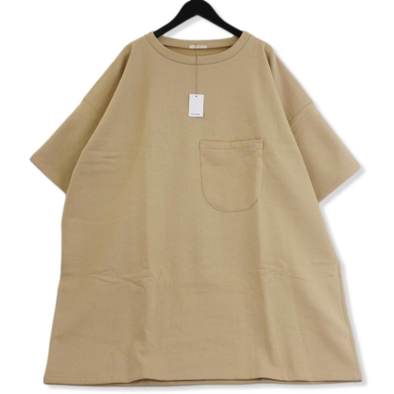 未使用 VON SONO ボンソノ スウェットワンピース LATTE 2016SS 裏起毛  