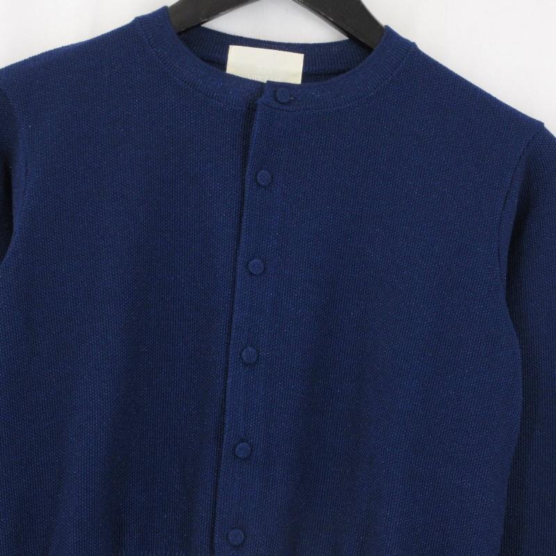 未使用 JUN MIKAMI ジュンミカミ ラメカーディガン 18AW ウール 日本製 