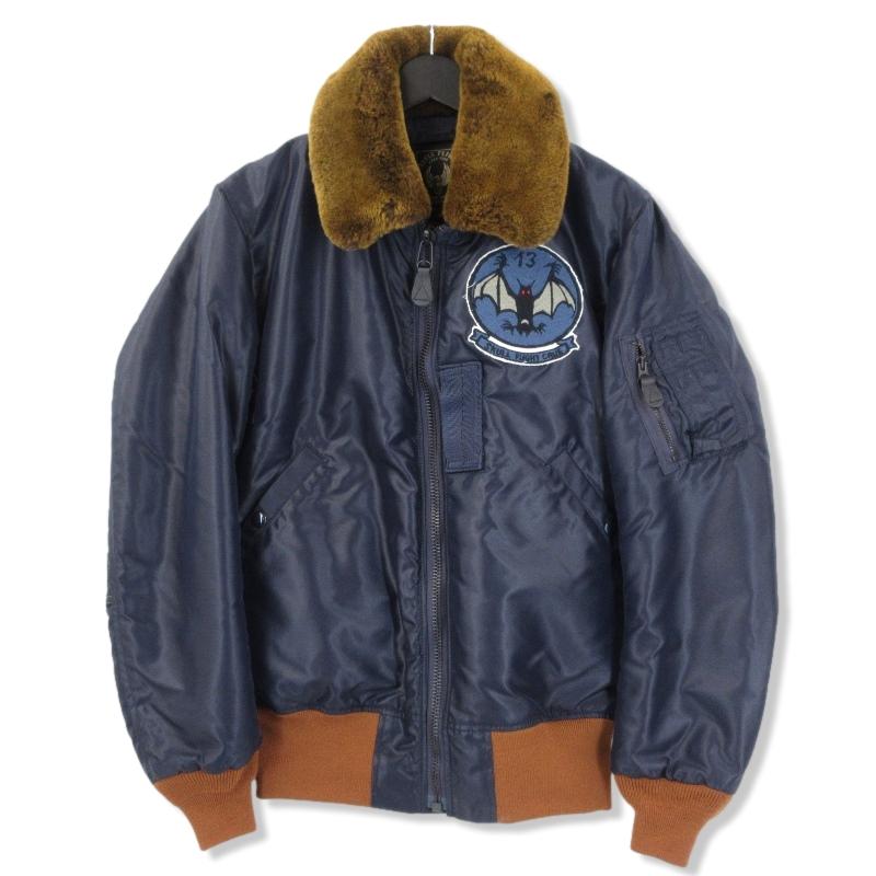 スカルフライト　B-15A スカルフライトB-15フライトジャケット
