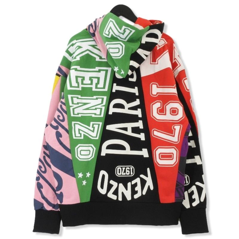 未使用 KENZO ケンゾー オーバーサイズ フーディー FD55SW4924MF 