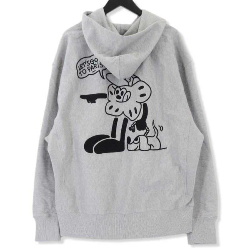 未使用 KENZO ケンゾー オーバーサイズ フーディー FD55SW4984MF 