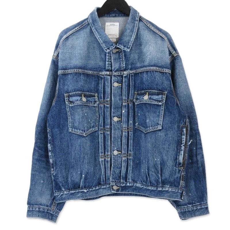 美品 VISVIM ビズビム 22SS デニムジャケット 122105006003 SS101XX 