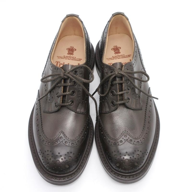 Tricker's 未使用 トリッカーズ UK7 ウィングチップ M5633/9 BOURTON