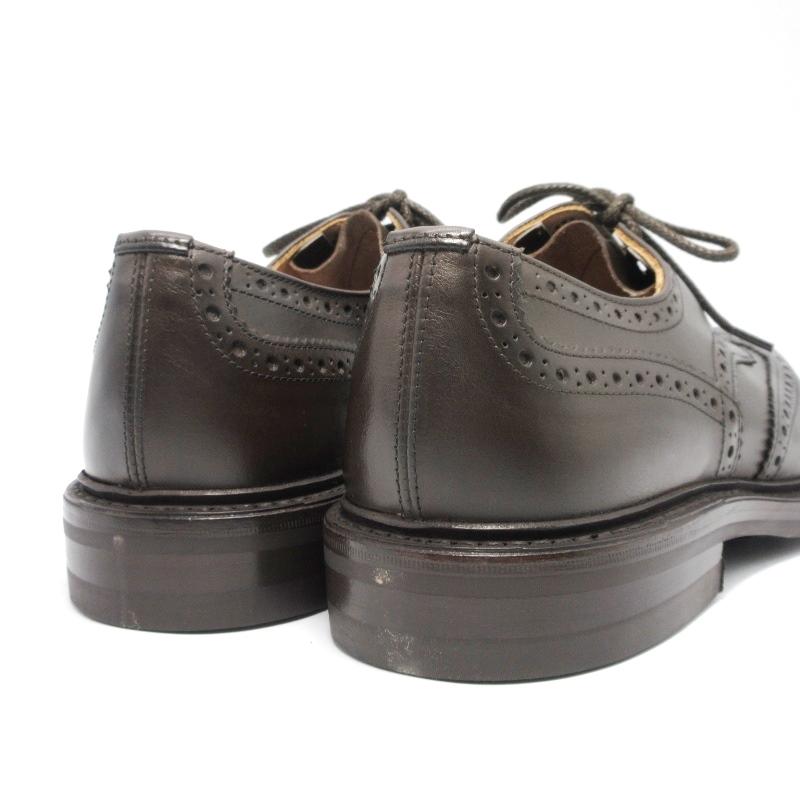 【美品】Trickers BOURTON ダービー UK7 M5633 Tricker's 未使用 トリッカーズ UK7 ウィングチップ M5633/9 BOURTON