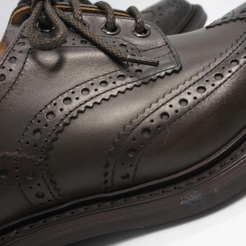 Tricker's 未使用 トリッカーズ UK7 ウィングチップ M5633/9 BOURTON