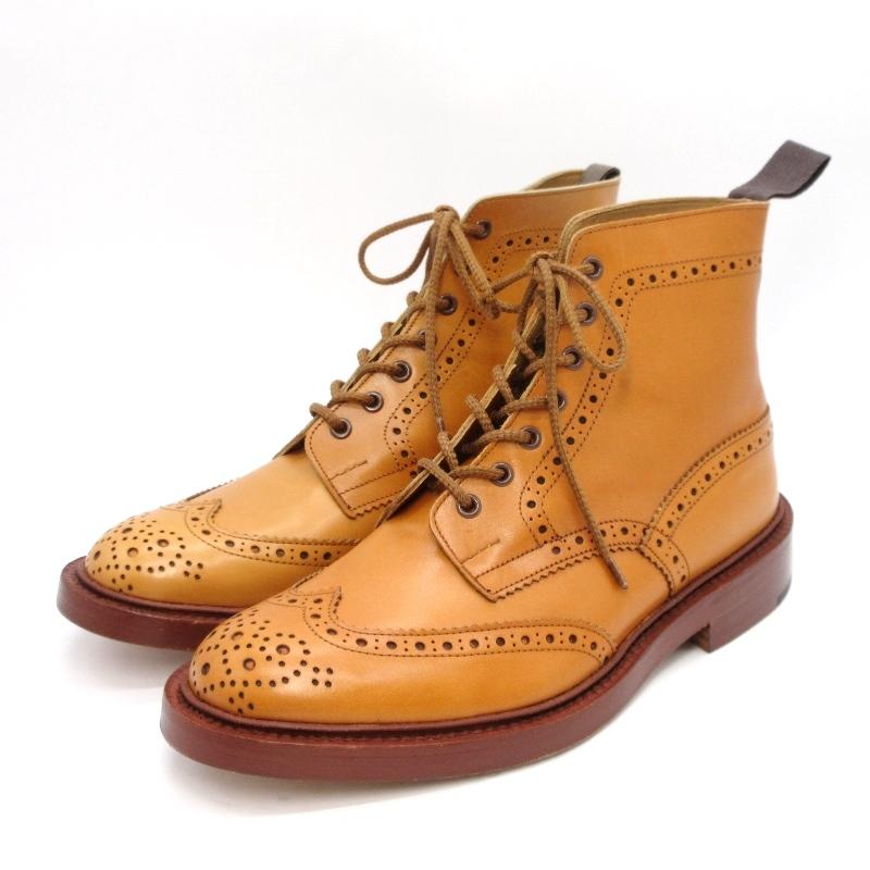 トリッカーズ　stow UK8.5 エイコン トリッカーズ ストウ カントリーブーツ UK8.5