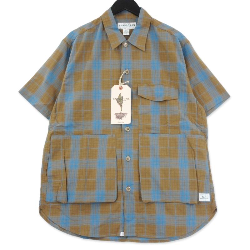 SASSAFRAS 未使用 ササフラス ディグス クルーハーフ 1/2 SF