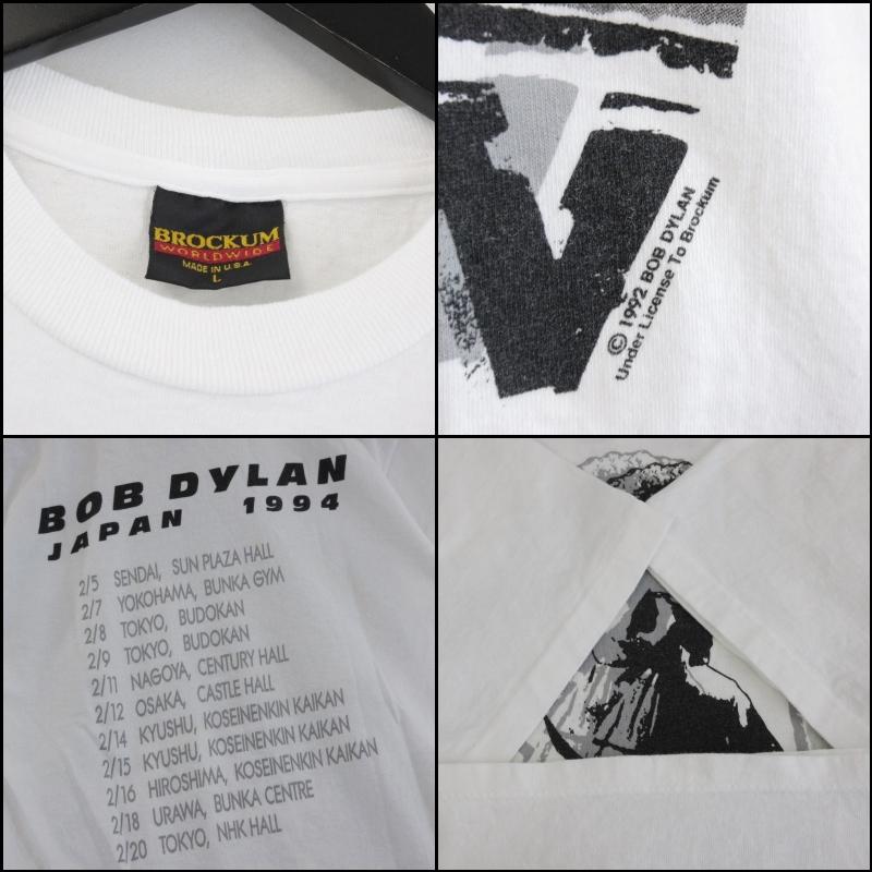 ヴィンテージ Tシャツ ボブディラン Bob Dylan 1994 JAPAN TOUR ヴィンテージ Tシャツ ボブディラン Bob Dylan 1994 JAPAN TOUR