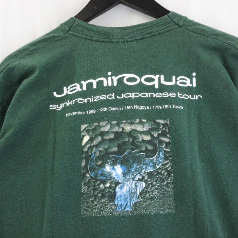 2005 jamiroquai CREW ツアー Tシャツ 美品 00s jamiroquai ジャミロクワイ ツアー ブラック ロンT