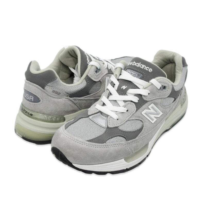 New Balance 美品 ニューバランス 26cm M992GR USA製 スエード 