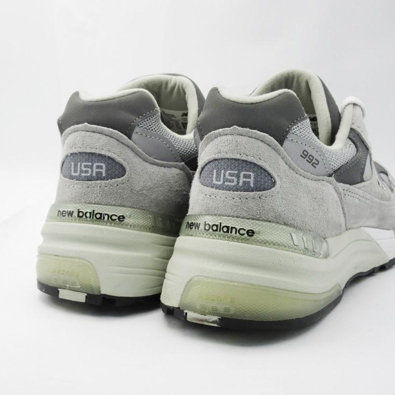 New Balance 美品 ニューバランス 26cm M992GR USA製 スエード 