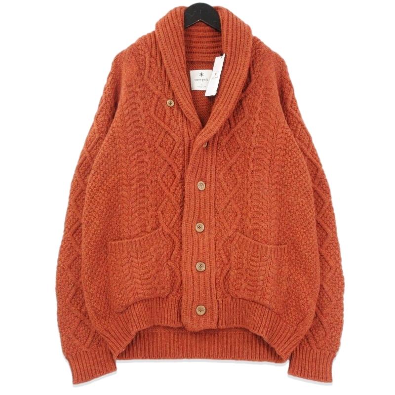 未使用 Snow Peak スノーピーク Alpaca Knit Cardigan KN-21AU201  