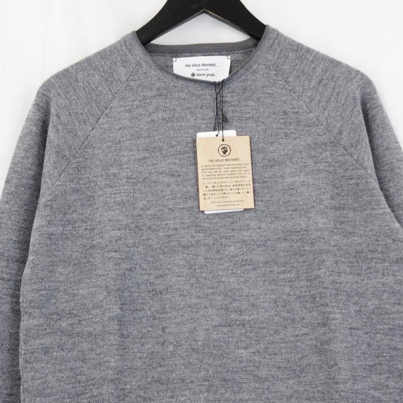未使用 THE INOUE BROTHERS × Snow Peak ザイノウエ ブラザーズ Knit 