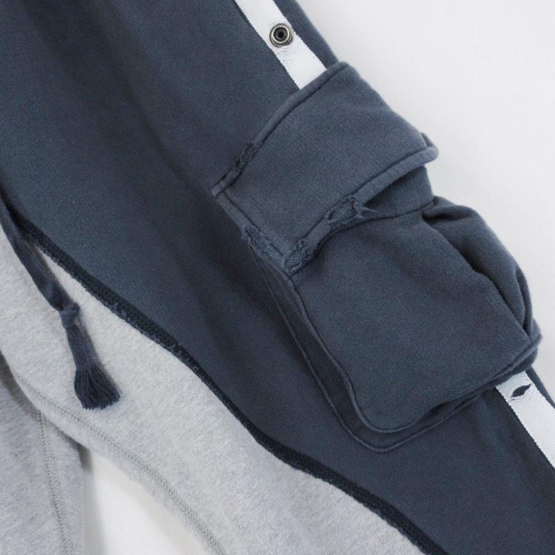 GREG LAUREN グレッグローレン スウェットカーゴパンツ テリー 50/50