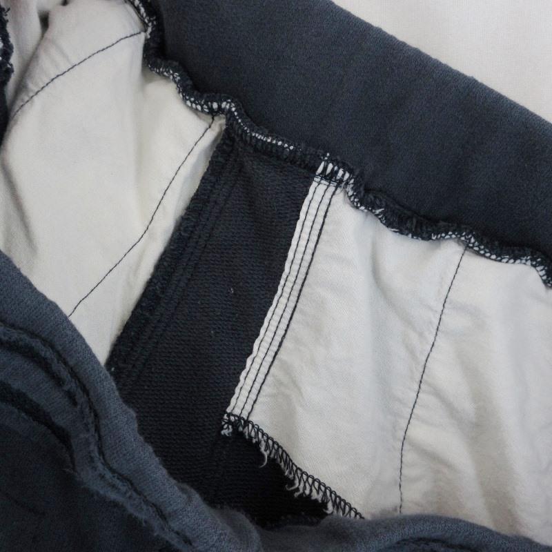 GREG LAUREN グレッグローレン スウェットカーゴパンツ テリー 50/50