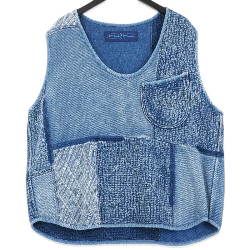 Porter Classic 美品 ポータークラシック PC SASHIKO PULLOVER VEST 