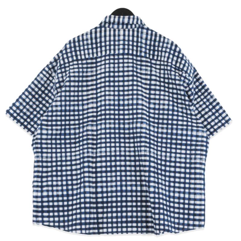Porter Classic 未使用 ポータークラシック 半袖チェックシャツ Porter Classic 未使用 ポータークラシック 半袖チェックシャツ