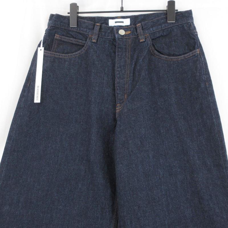未使用 REVERBERATE リバーバレイト デニムパンツ DENIM PANTS WIDE  