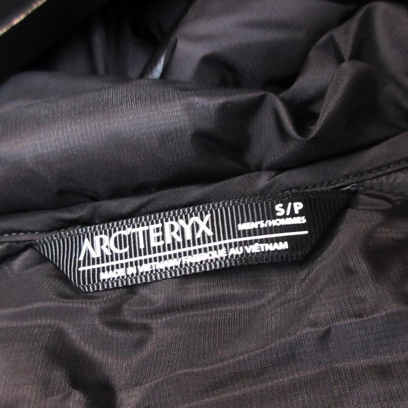 ARC'TERYX アークテリクス セリウムSVフーディ X000008429 CERIUM SV HOODY ダウンジャケット  ブラック 黒 S タグ付き 【RIVERSIBLE】  70016042