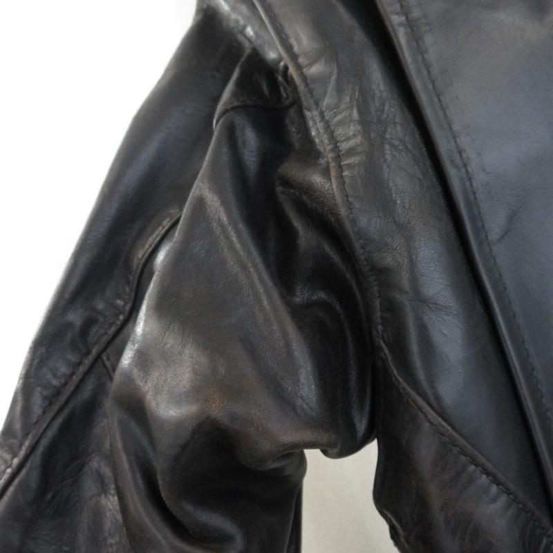 VANSON バンソン レザーカーコート モデルJ ホースハイド riri VANSON バンソン レザーカーコート モデルJ ホースハイド riri