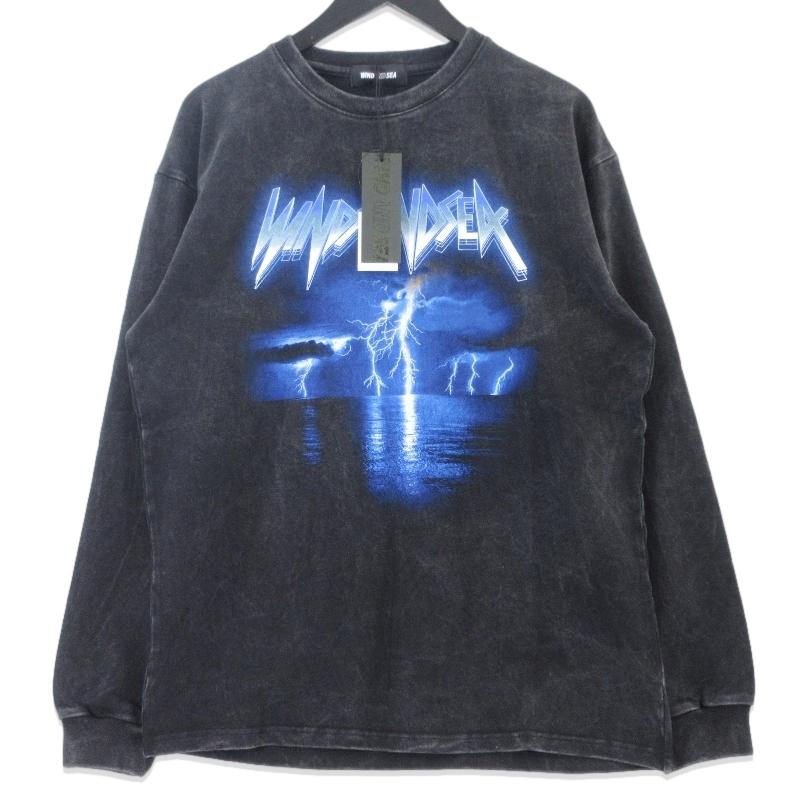 未使用 WIND AND SEA ウィンダンシー 長袖Tシャツ Metal L/S T Shirt 