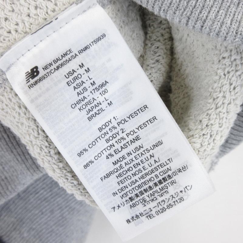 New Balance ニューバランス スウェットフーディー MT21540 USA