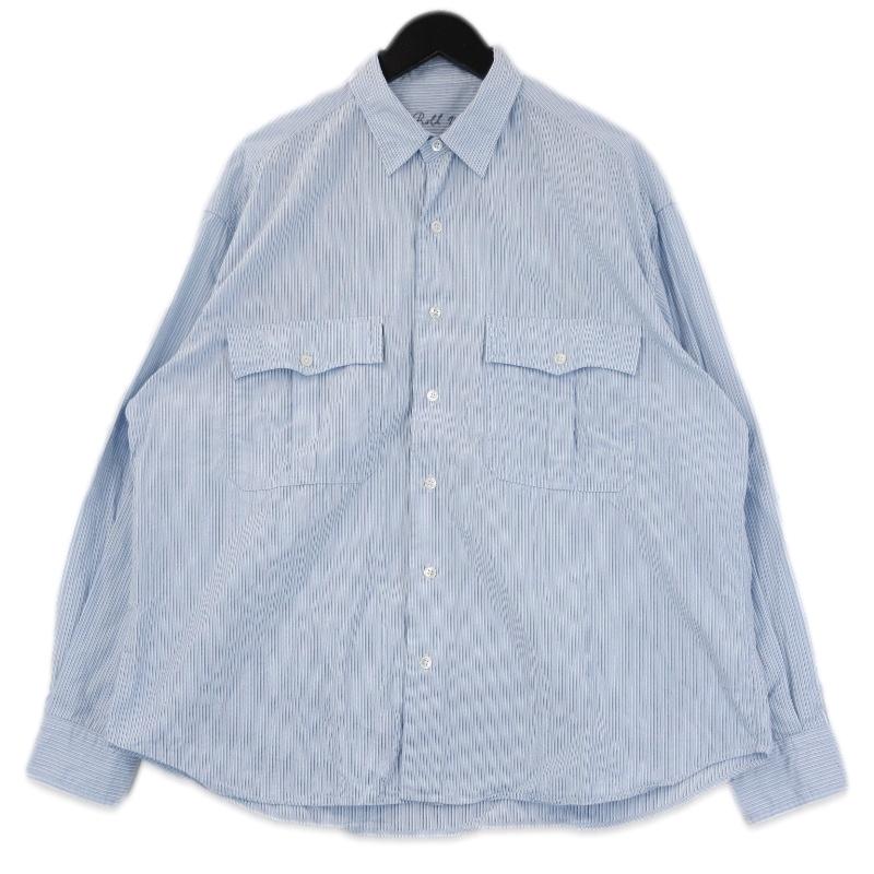 美品 Porter Classic ポータークラシック ロールアップシャツ PC-016 
