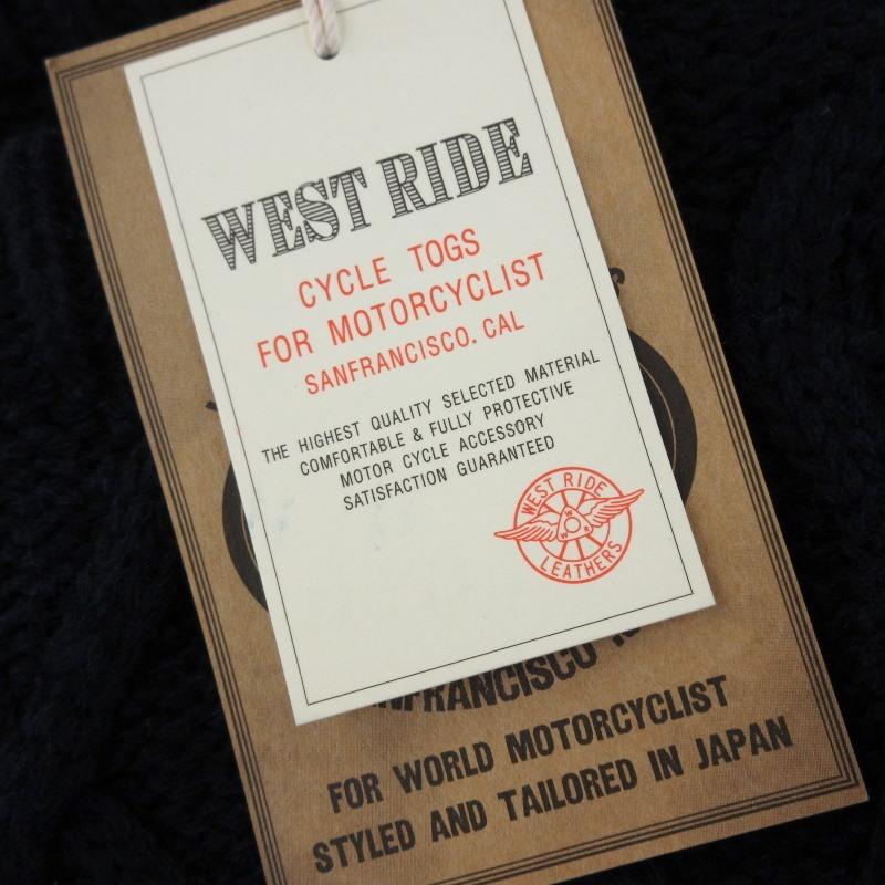 未使用 WEST RIDE ウエストライド ニット CHAIN CABLE KNIT 日本 未使用 WEST RIDE ウエストライド ニット CHAIN CABLE KNIT 日本