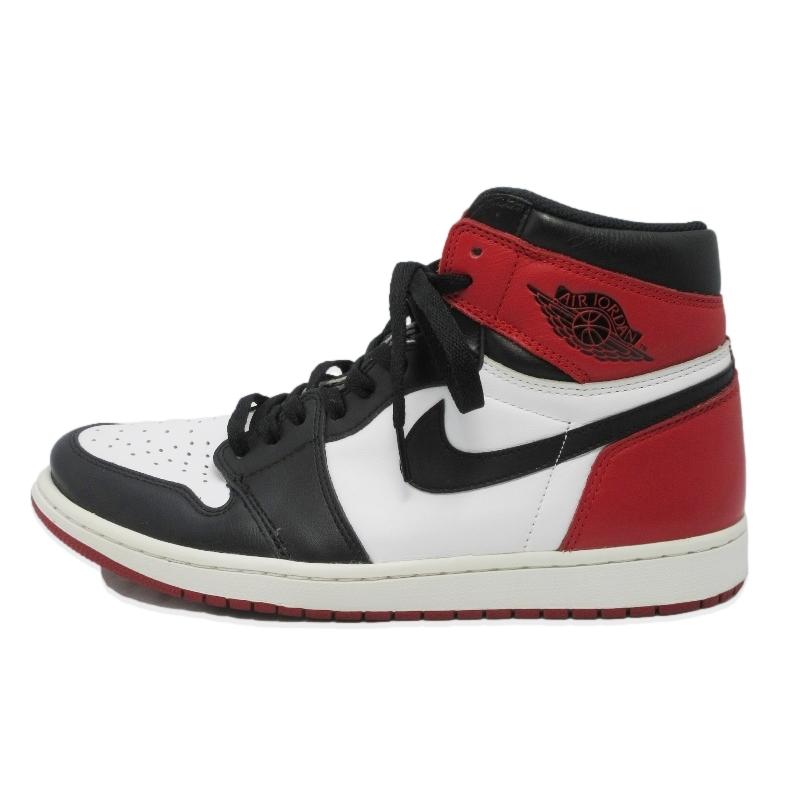 NIKE ナイキ 28.5cm AIR JORDAN 1 RETRO HIGH OG 555088-125 BLACK TOE 