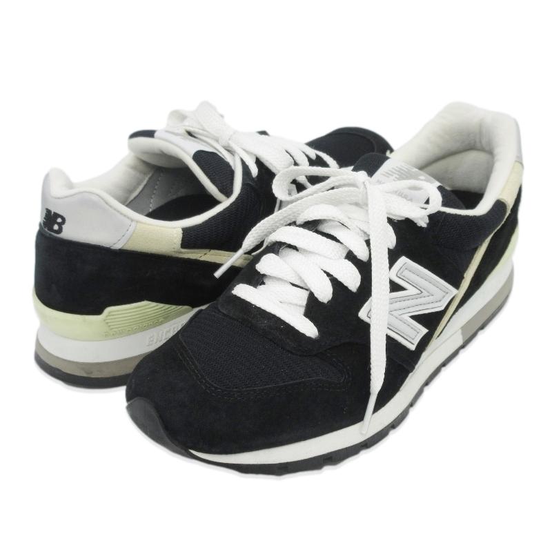 New Balance ニューバランス 26.5cm U996BL Made in USA BLACK SUEDE 