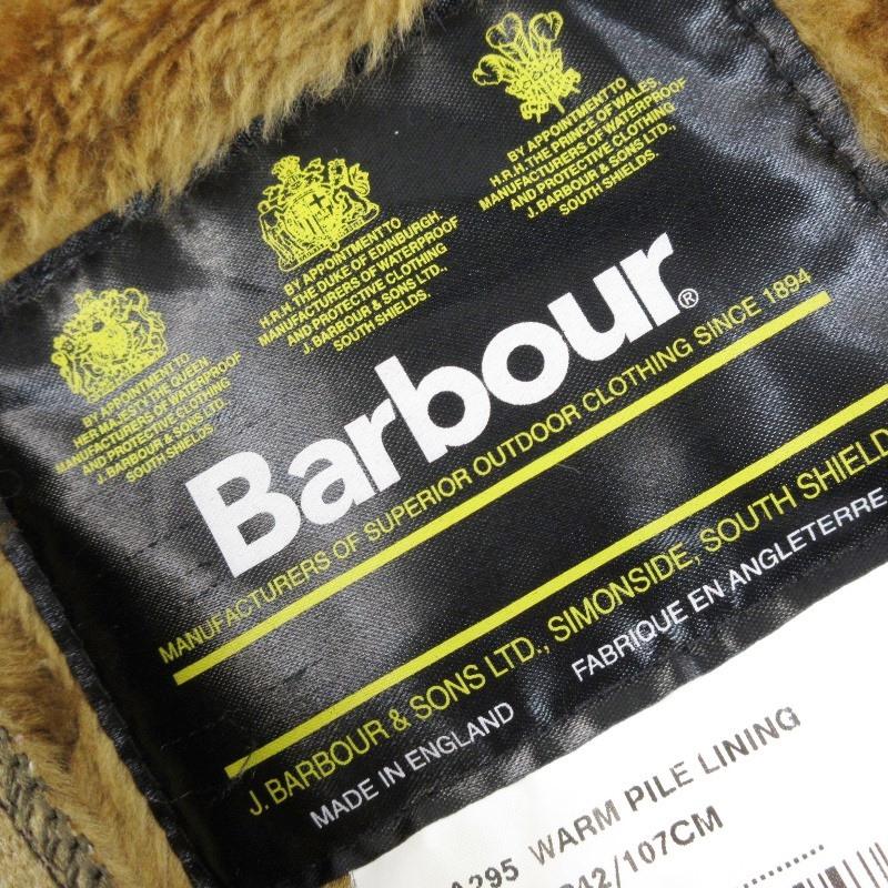 Barbour バブアー ライナー ベスト A295 90s ボア ファー 3