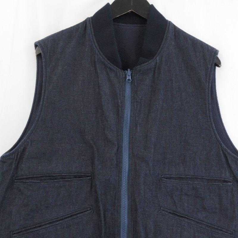 SASSAFRAS ササフラス デニムベスト Wheel Barrow Vest ウィール SASSAFRAS ササフラス デニムベスト Wheel Barrow Vest ウィール