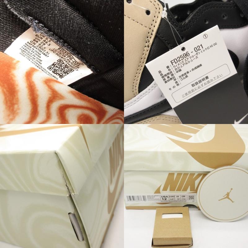 NIKE 未使用 ナイキ 29cm WMNS AIR JORDAN 1 RETRO HI OG FD2596 NIKE 未使用 ナイキ 29cm WMNS AIR JORDAN 1 RETRO HI OG FD2596