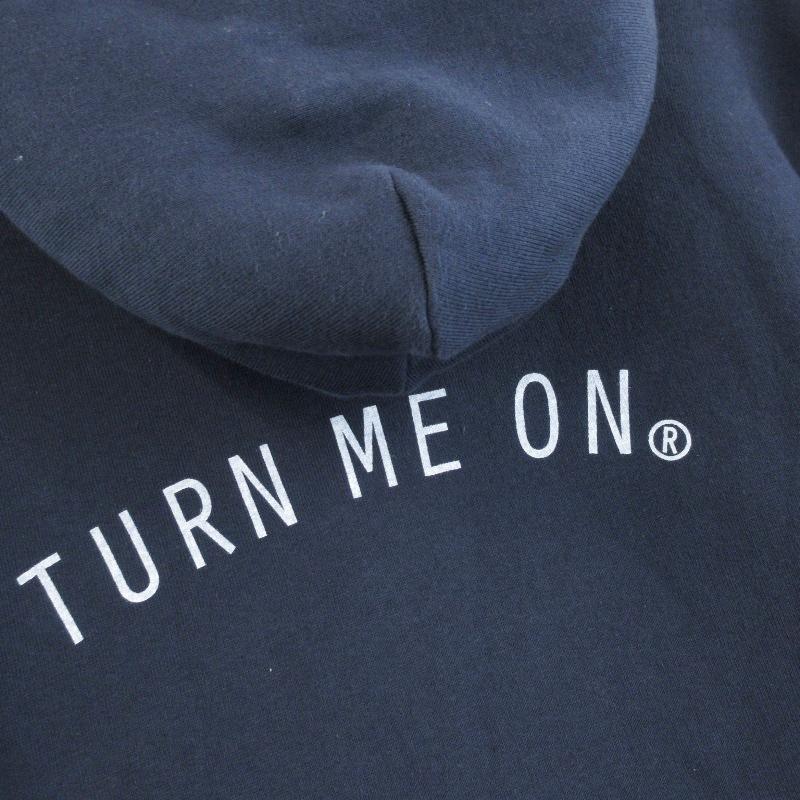 未使用 TURN ME ON ターンミーオン サイドリブ POスウェットパーカー