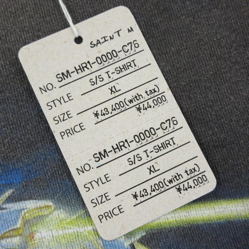 【SAINTMICHAEL】SRYM_T-REX TEE／新品未使用／送料込 未使用 SAINT Mxxxxxx セントマイケル SRYM_SS TEE T-REX SM-HR1