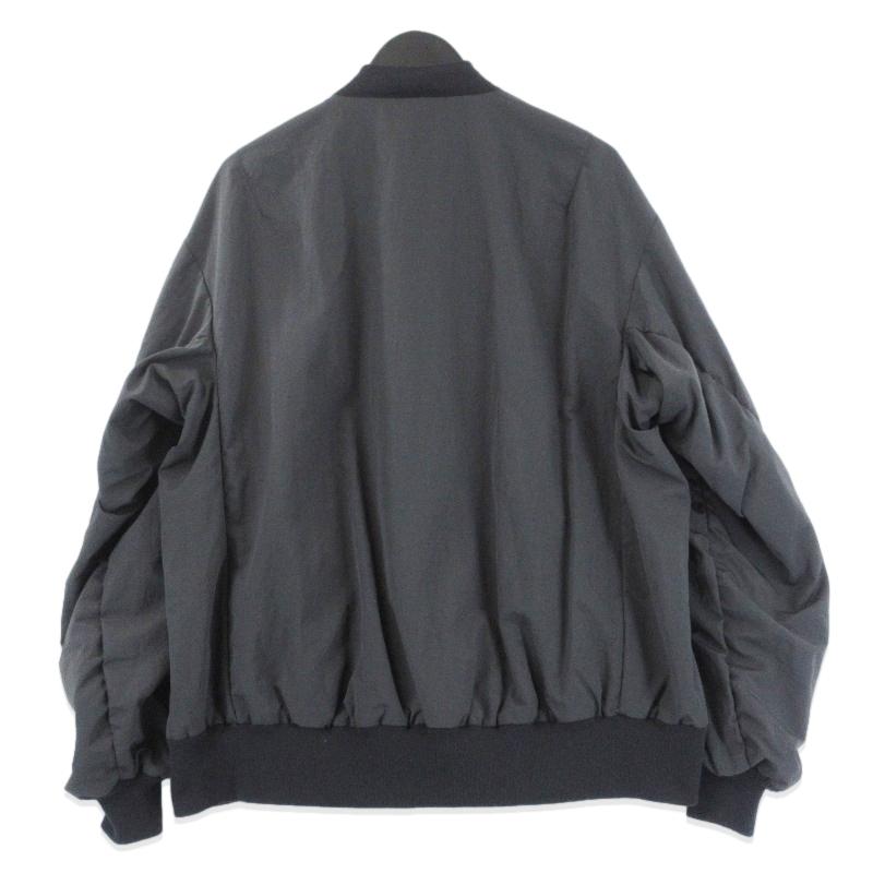 LAD MUSICIAN MA-1 ナイロン タッサー ブルゾン ジャケット LAD MUSICIAN MA-1 ナイロン タッサー ブルゾン ジャケット LAD