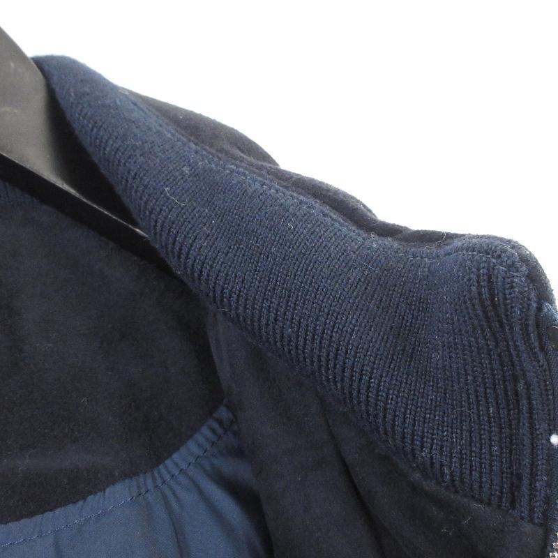 EMMETI エンメティ　ムートン　スエード　ネイビー　ベスト EMMETI エンメティ ムートン スエード ネイビー ベスト - メルカリ