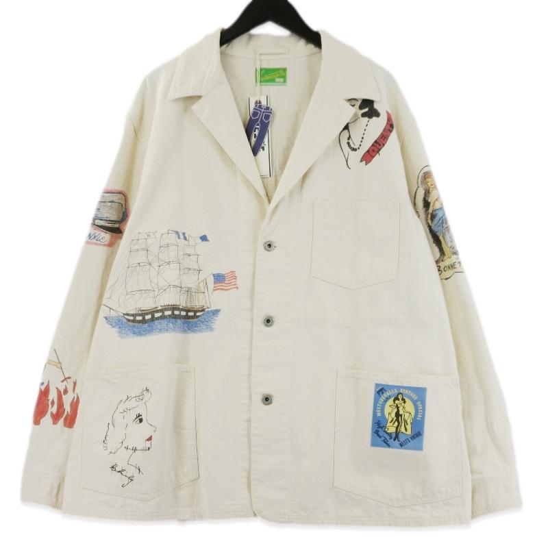 未使用 WESTOVERALLS ウエストオーバーオールズ AYD × WOA MEMORIAL