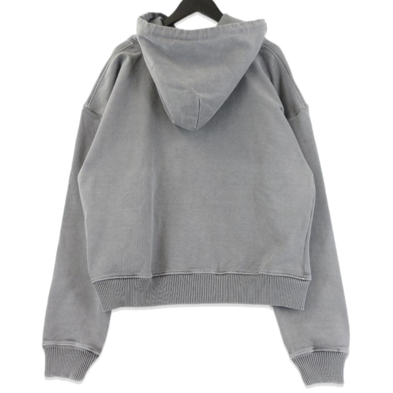 未使用 STORY MFG ストーリーエムエフジー GEO HOODIE SSS25TPGE ジップパーカー コットン  ブラック 黒 L  70016983 |  | 01