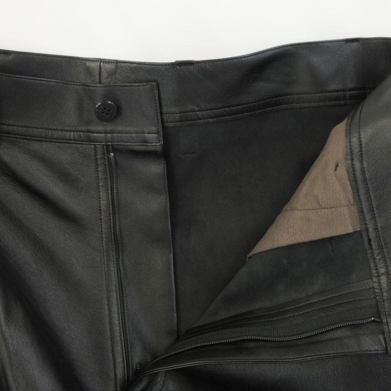 未使用 Cale カル Lamb Leather Pants C243L01P01 ラム レザーパンツ