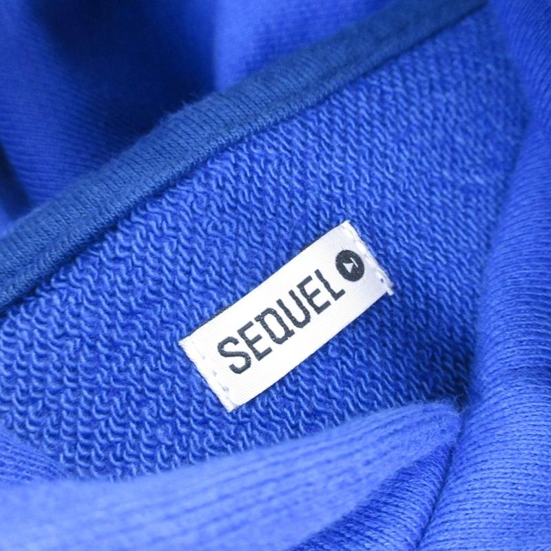 美品 SEQUEL シークエル プルオーバーパーカー SQ-25SS-CS-08 HOODIE  