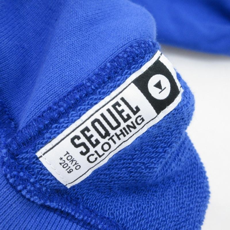 美品 SEQUEL シークエル プルオーバーパーカー SQ-25SS-CS-08 HOODIE  