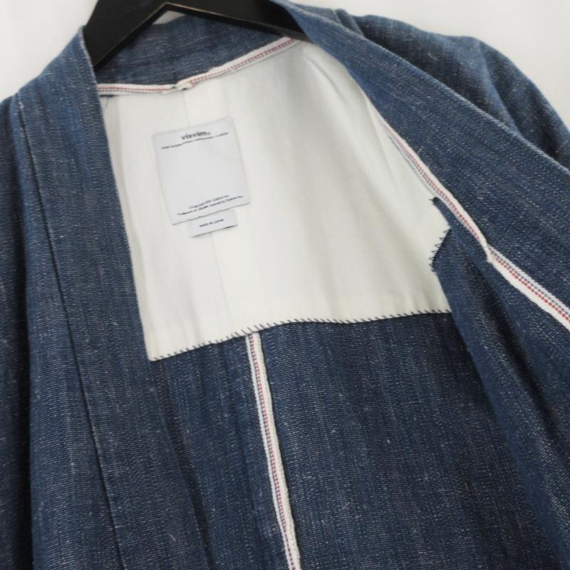 visvim（ヴィズヴィム） ビズビム 羽織ジャケット SANJURO KIMONO