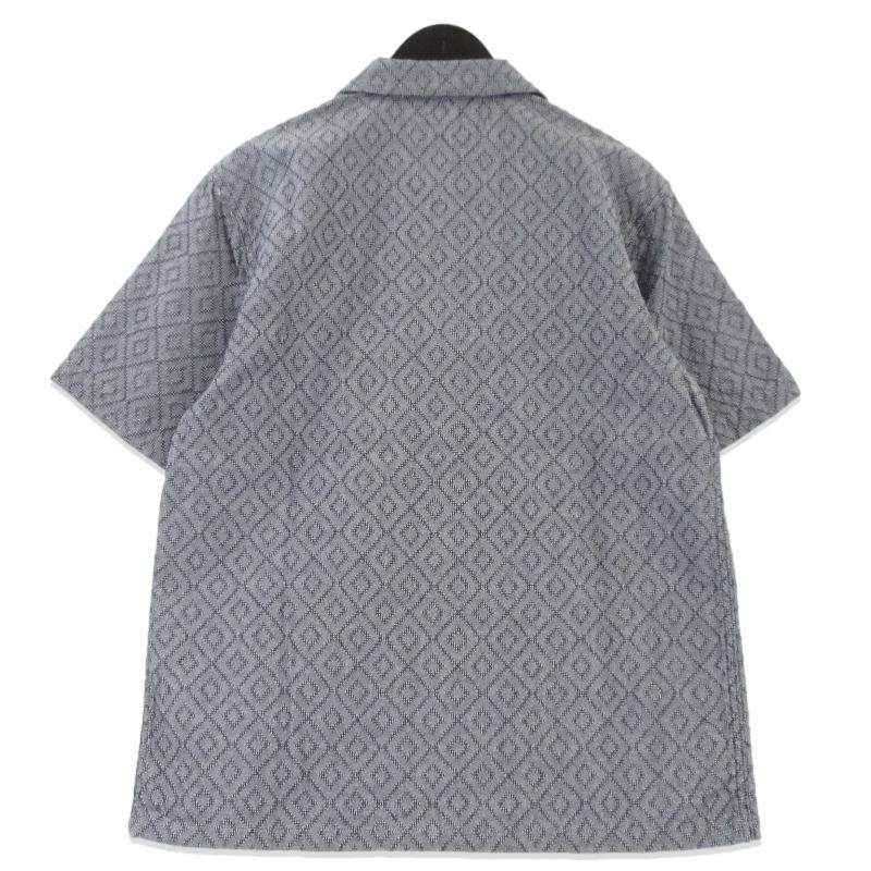 WESTRIDE ウエストライド Sサイズ 未使用 WESTRIDE ウエストライド 半袖シャツ オープンカラー 総柄 刺繍