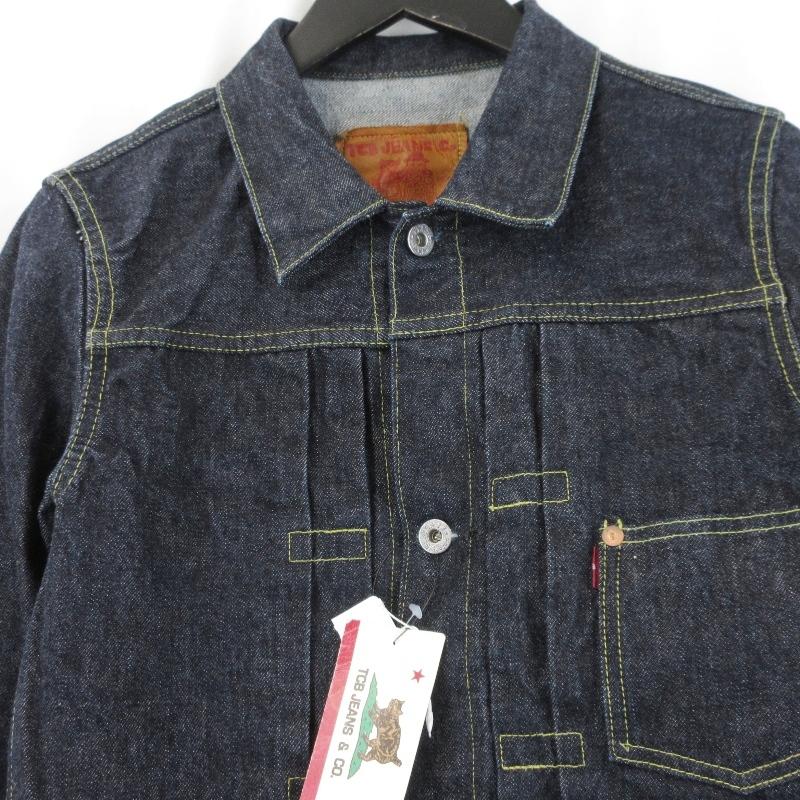 【美品・廃盤赤タブ】TCB jeans 40's デニムジャケット 44 美品・廃盤赤タブ】TCB jeans 40's デニムジャケット 44 - メルカリ