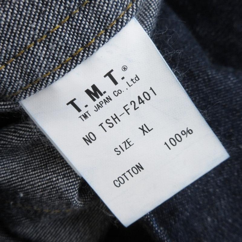 TMT デニム長袖シャツ　10oz DENIM SHIRTS 24AW 10oz DENIM SHIRTS（GRUNGE） – TMT OFFICIAL ONLINE STORE