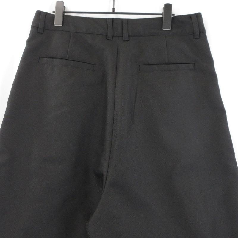 美品 INTODUSK イントゥダスク 2タックワイドパンツ JE24F00200 ボタン