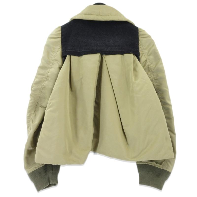 sacai サカイ デニムドッキングブルゾン 21-05846 ウィメンズ