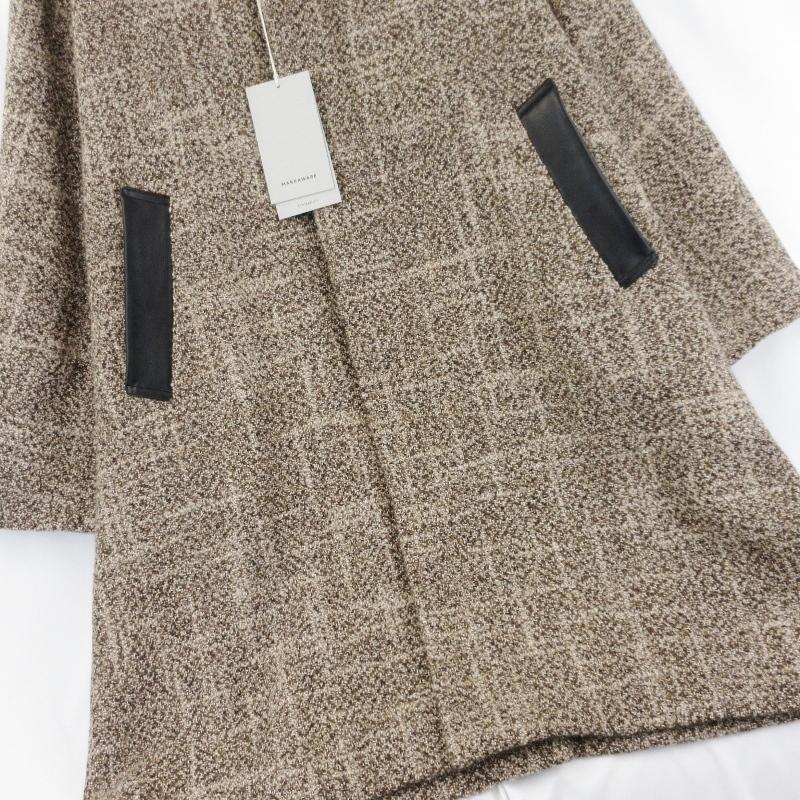 新品MARKAWAREマーカウェア25AW定価38万アルパカスラブツイードコート 新品MARKAWAREマーカウェア25AW定価38万アルパカスラブツイードコート